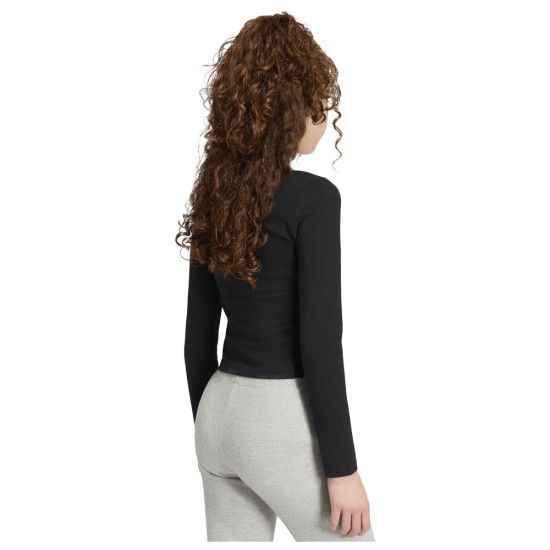 Adidas Παιδική μακρυμάνικη μπλούζα Slim Front Square Collar Longsleeve T-Shirt